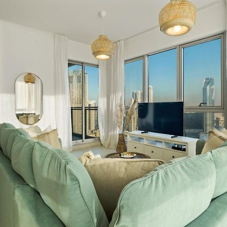 Chic And Zen Apartment, Near Burj Khalifa Tower Dubái Exterior foto