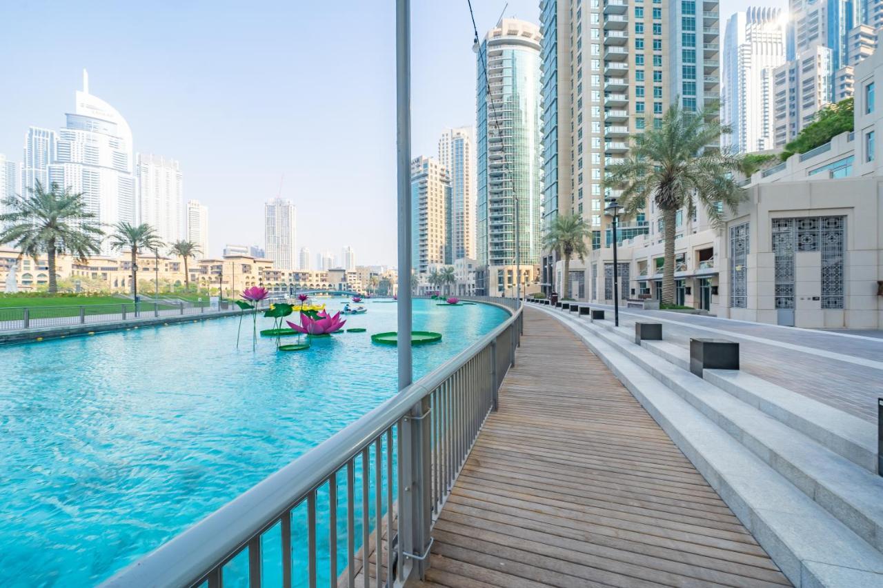 Chic And Zen Apartment, Near Burj Khalifa Tower Dubái Exterior foto